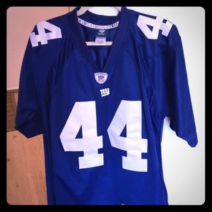 Authentic On Field New York Giants Blue Jersey